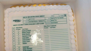 Florida Player Submits <i>Magic: The Gathering </i>Deck List On A Cake
